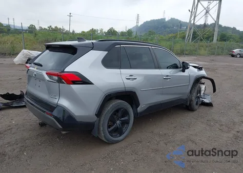 2019 Toyota Rav4 Hybrid Xse from USA, damaged, VIN 2T3EWRFV2KW025640